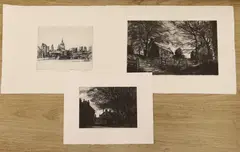 Danby, Yorkshire by David Carr, pencil, offered Jun 2022
