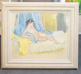 Untitled by Dorothy King, pastel, sold Jun 2022