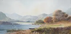 Near Windermere by George Earl, 1886, watercolour, offered Jun 2022