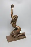 Game On’ by Ronald Cameron, bronze, sold Jun 2022