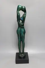 Contemporary sculpture by Jacob Azuelos, Patinated bronze, offered Jun 2022