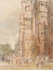York by George Butler, watercolour, offered Jun 2022