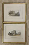 Trafalgar Square' and 'Northumberland Avenue by François Barraud, watercolor, sold Jun 2022