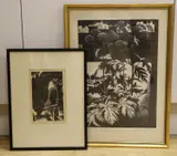 Hemlock’ & ‘Yew Trees by John Farleigh, print (other), sold Jun 2022