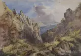 A View of Morgen Thal, near Neider Heimberg by F.H. Shepherd, 1843, watercolour, sold May 2022