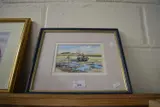 'the run, wells next the sea', watercolour, f/g by Janet Beckett, WATERCOLOUR, sold Aug 2022