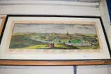 The south east prospect of the city of norwich, f/g by Reproduction Coloured Print, PRINT, sold Aug 2022