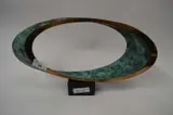 Contemporary metal sculpture 'the sands of time' circa 2008 by Chris Buck, sculpture, sold Aug 2022