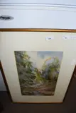 Northumberland scene by Herbert Walter Boyce, watercolour, sold Aug 2022