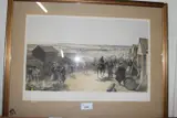 'kamiesch', lithographic print, f/g by Arthur W. Simpson, PRINT, sold Aug 2022