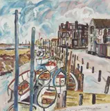 Blakeney by Brian Edwards, 2022, acrylic on canvas, offered Jul 2022