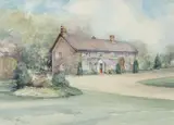 The Ollands Heydon by Jason Partner, watercolour, sold Jul 2022