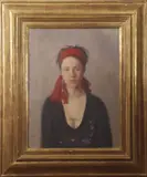 Magdalena by Robbie Wraith, oil on canvas, offered Jul 2022