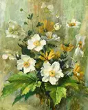 Untitled by Heather Craigmile, oil on canvas, sold Jan 2024