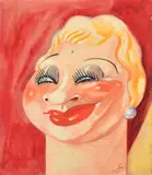 Probably an original front cover illustration for Men Only featuring by Edward Hynes, watercolour and gouache, sold Jan 2024