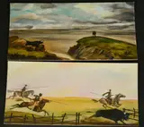 The Faithful Bull by Michael Foreman, watercolor, sold Jan 2024