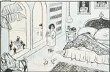 Maummar..... Are You Expecting Visitors by Stanley McMurtry, ink and watercolour, sold Jan 2024