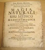 etc] MARTIUS (J. N.) Dissertatio de Magia Naturali, ejusque Usu Medico..., by Sympathetic Magic, print (other), sold Jan 2024