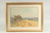Colonsay 1867' by Otto Theodor Leyde, watercolour, sold Dec 2023