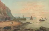 Inlet on the Scour, Whitby by John F. Branegan, watercolour, offered Dec 2023