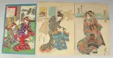Eizan kikukawa (1787-1867) & yoshiiku utagawa (1833-1904): by Toyokuni Iii Utagawa, print (other), sold Dec 2023