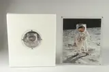 THE EPIC JOURNEY. Edition 0324/1969. Signed by Buzz Aldrin. Sold with a by Norman Mailer Moonfire, sculpture, sold Nov 2023