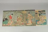 PARODY OF TALE OF GENJI, two mid-19th century original Japanese woodblock prints, (2) by Toyokuni Iii Utagawa, print (other), sold Nov 2023