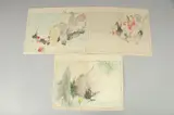 FROM SEITEI'S ALBUM OF KACHOGA; 1890, three original Japanese woodblock prints, (3) by Shotei Watanabe, print (other), offered Nov 2023