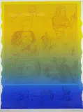 Untitled by Ceri Richards limited edition, 1970, screenprint, sold Jul 2021