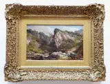 Untitled by John Syer Senior, oil on canvas, sold Jul 2021