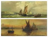 Oils by William Henry Williamson, oil, offered Jul 2021
