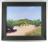 Untitled by K.B. Hancock, oil on canvas, offered Jul 2021
