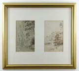 Untitled by Louis Marie Foudaq, pencil, sold Jun 2021