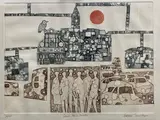 1965-66 (Turner 182) from The Florence Suite by Julian Trevelyan, etching and aquatint, sold May 2021