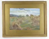 Untitled by Alfred Oliver, watercolour, sold Apr 2021