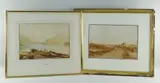 Watercolours - On Lake Windermere by Anthony Vandyke Copley-Fielding, 1830, watercolor, sold Apr 2021