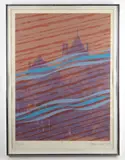 Limited edition by Alan Wood, 1970, screenprint, sold Apr 2021