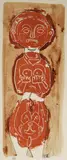 Screen print - totem type figure by Karel Lek limited edition, print, sold Apr 2021