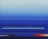 Verso with by Tetsurō Sawada, oil on canvas, offered Apr 2021