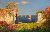 Untitled by Cecil Mendelssohn Round, 1920, oil on canvas, sold Apr 2021