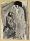 Wash and by Mario Sironi, ink, sold Apr 2021