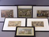 some featuring Dr Syntax, 14 x 21cms the largest (6 in total) by Rowlandson Comical Engravings, print (other), offered Mar 2021