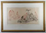 Colour print - Studies of Cecilia by William Russell Flint limited edition, print, sold Feb 2021