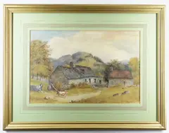 Untitled by Charles L. Saunders, watercolour, offered Jan 2021
