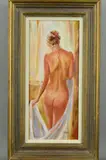 Untitled by Karen Wallis, OIL ON BOARD, sold Aug 2018