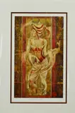 Queen of hearts by Joy Kirton Smith, pencil, sold Aug 2018