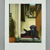 Friends reunited by Nigel Hemming, print, sold Aug 2018