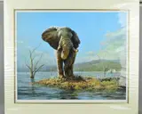 Guardian of the lake by Tony Forrest, print, sold Aug 2018