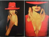 Vogue-red and vogue black by John Mould, print (other), sold Aug 2018