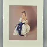 'Midnight Blue', A Limited Edition print, 28/95, of a lady in a by Kay Boyce, print, sold Jul 2018
